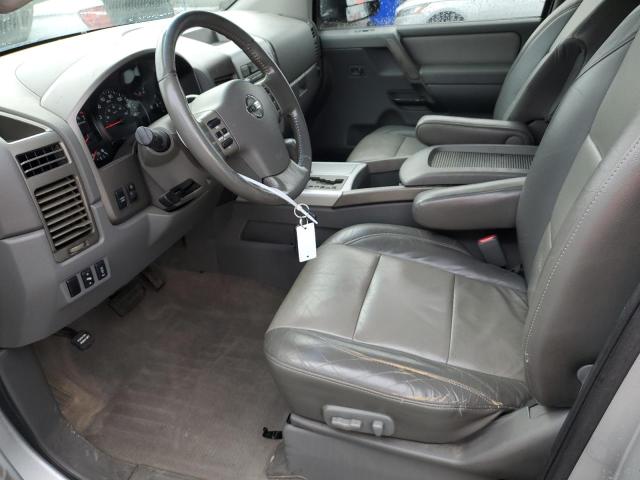 1N6AA06B75N509231 - 2005 NISSAN TITAN XE SILVER photo 7