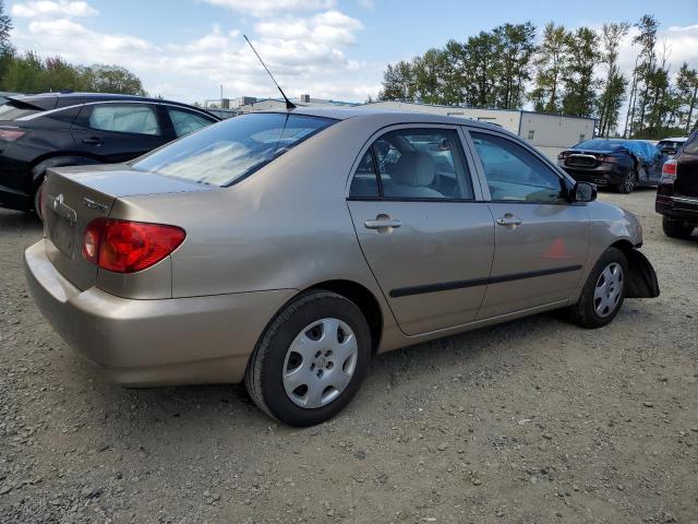 1NXBR32E64Z229043 - 2004 TOYOTA COROLLA CE 金色 照片 3