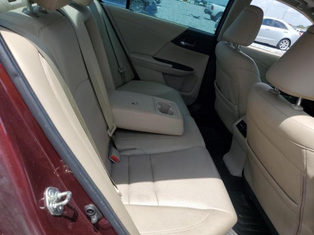 1HGCR3F84FA010729 - 2015 HONDA ACCORD EXL BURGUNDY photo 10