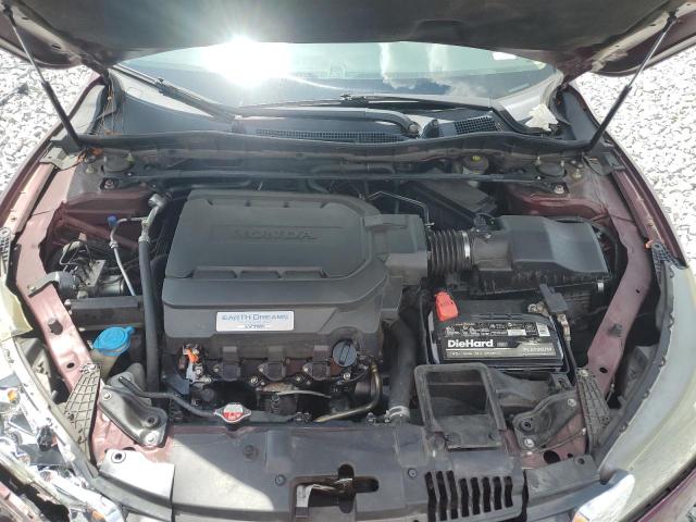1HGCR3F84FA010729 - 2015 HONDA ACCORD EXL BURGUNDY photo 11