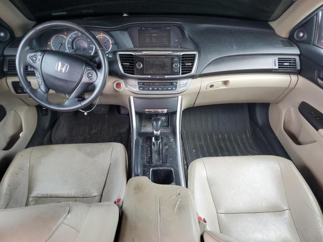 1HGCR3F84FA010729 - 2015 HONDA ACCORD EXL BURGUNDY photo 8