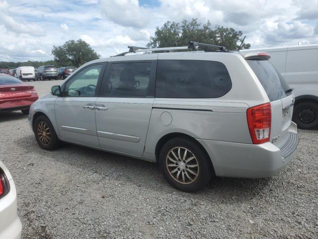 KNDMH4C74C6486839 - 2012 KIA SEDONA EX SILVER photo 2