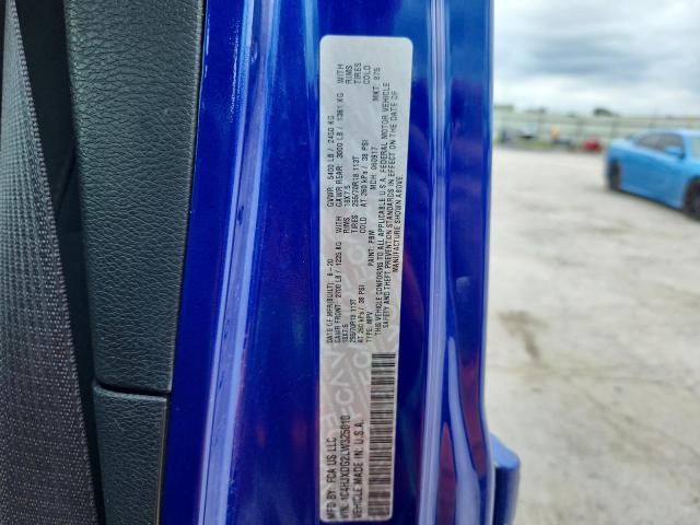 1C4HJXDG2LW325010 - 2020 JEEP WRANGLER U SPORT BLUE photo 12