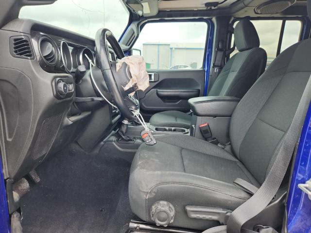 1C4HJXDG2LW325010 - 2020 JEEP WRANGLER U SPORT BLUE photo 7
