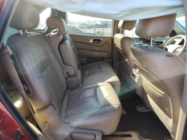 5N1AR2MN7EC628568 - 2014 NISSAN PATHFINDER S BURGUNDY photo 11