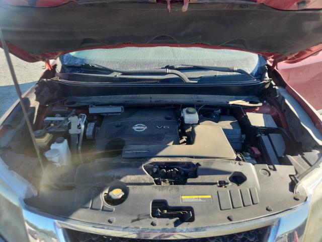 5N1AR2MN7EC628568 - 2014 NISSAN PATHFINDER S BURGUNDY photo 12