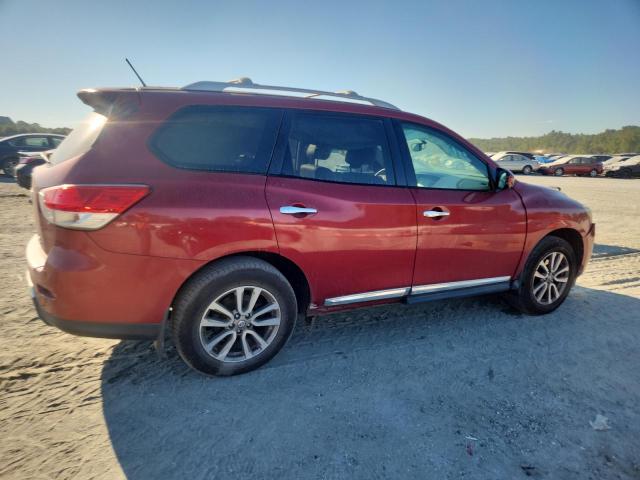 5N1AR2MN7EC628568 - 2014 NISSAN PATHFINDER S BURGUNDY photo 3