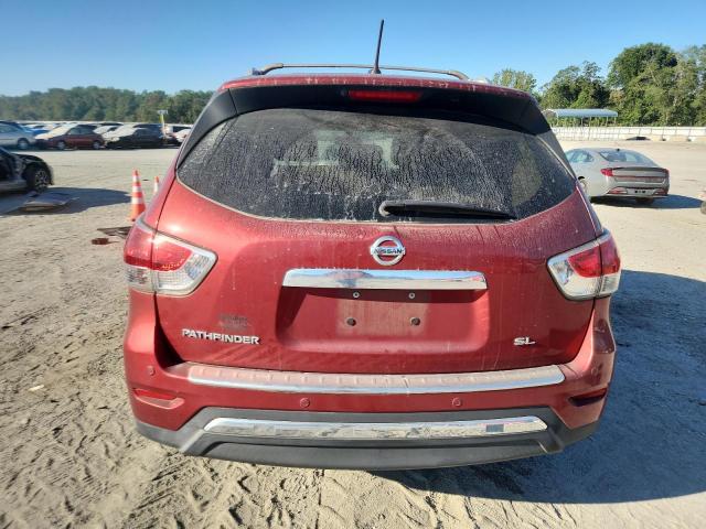 5N1AR2MN7EC628568 - 2014 NISSAN PATHFINDER S BURGUNDY photo 6