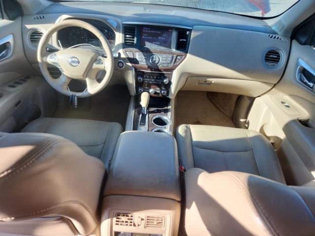 5N1AR2MN7EC628568 - 2014 NISSAN PATHFINDER S BURGUNDY photo 8