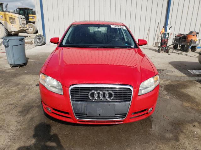 WAUAF78E37A188820 - 2007 AUDI A4 2 RED photo 5