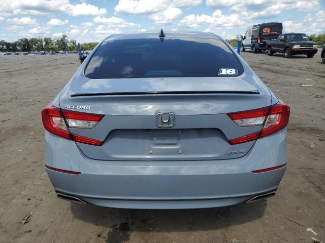 1HGCV1F38NA041663 - 2022 HONDA ACCORD SPORT BLUE photo 6