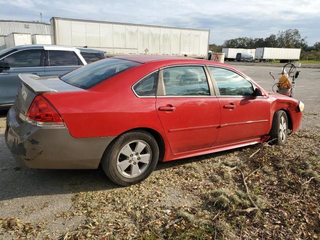 2G1WB5EK1A1249854 - 2010 CHEVROLET IMPALA LT 红色 照片 4