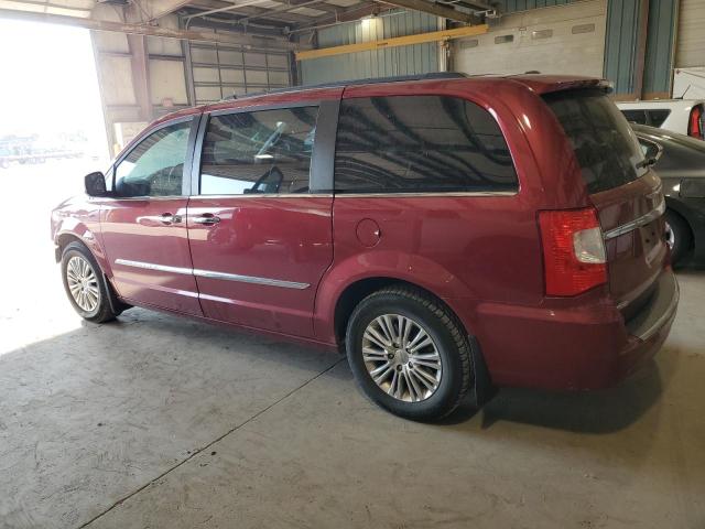 2C4RC1CG9DR677718 - 2013 CHRYSLER TOWN & COU TOURING L MAROON photo 2