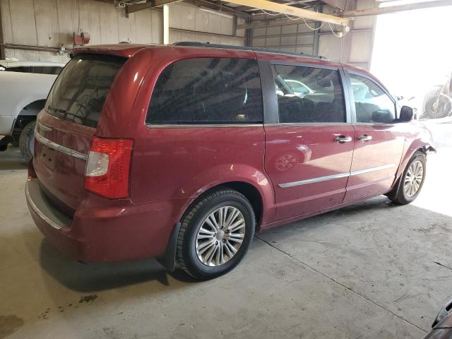 2C4RC1CG9DR677718 - 2013 CHRYSLER TOWN & COU TOURING L MAROON photo 3