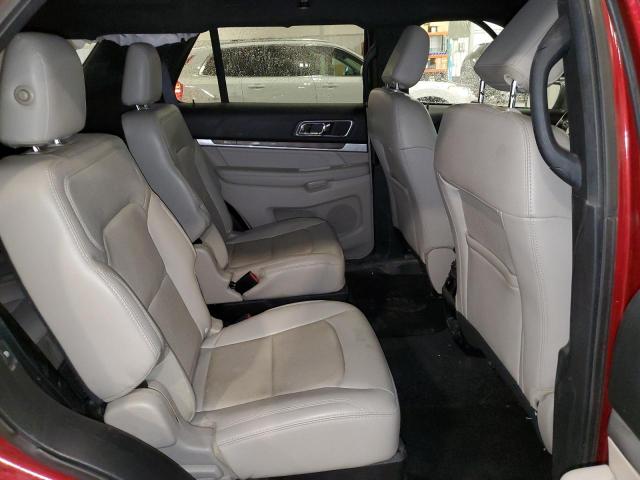 1FM5K8F88KGB39584 - 2019 FORD EXPLORER LIMITED Qırmızı foto 11