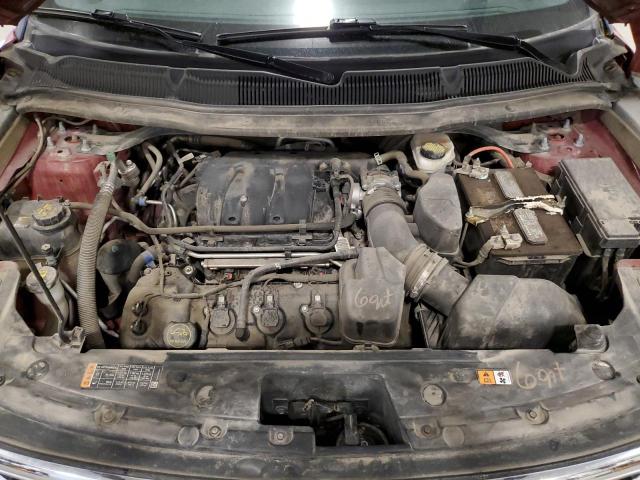 1FM5K8F88KGB39584 - 2019 FORD EXPLORER LIMITED Qırmızı foto 12