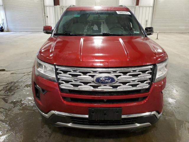 1FM5K8F88KGB39584 - 2019 FORD EXPLORER LIMITED Qırmızı foto 5