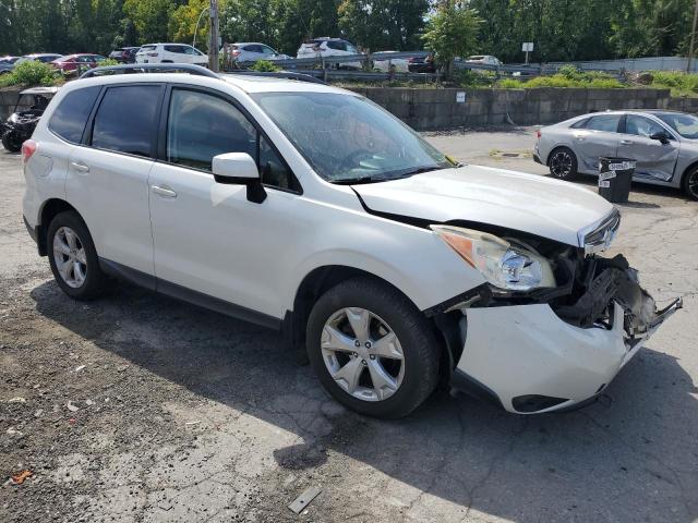 JF2SJAEC2EH403888 - 2014 SUBARU FORESTER 2.5I PREMIUM თეთრი ფოტო 4