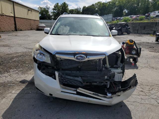 JF2SJAEC2EH403888 - 2014 SUBARU FORESTER 2.5I PREMIUM თეთრი ფოტო 5
