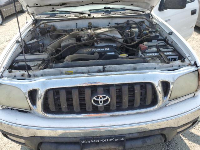 5TEWN72N81Z836881 - 2001 TOYOTA TACOMA XTRACAB WHITE photo 11