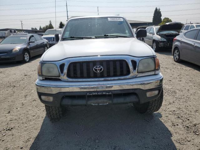 5TEWN72N81Z836881 - 2001 TOYOTA TACOMA XTRACAB WHITE photo 5