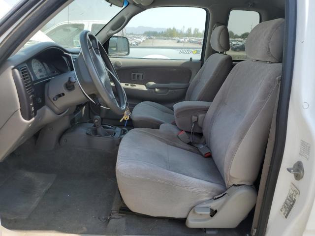 5TEWN72N81Z836881 - 2001 TOYOTA TACOMA XTRACAB WHITE photo 7