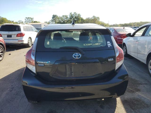 JTDKDTB39G1122334 - 2016 TOYOTA PRIUS C შავი ფოტო 6