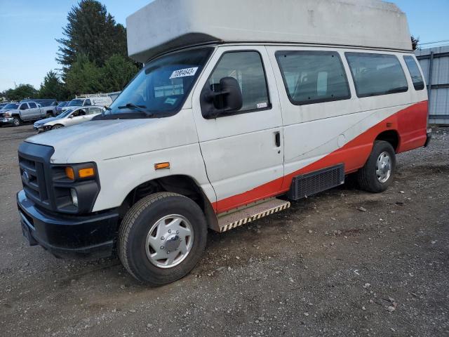 1FTDS3EL8CDA43045 - 2012 FORD ECONOLINE E350 SUPER DUTY VAN WHITE photo 1