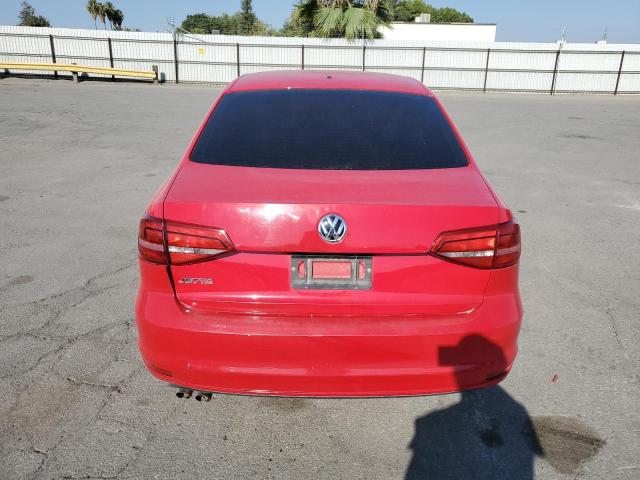 3VW2K7AJ8FM234294 - 2015 VOLKSWAGEN JETTA BASE RED photo 6