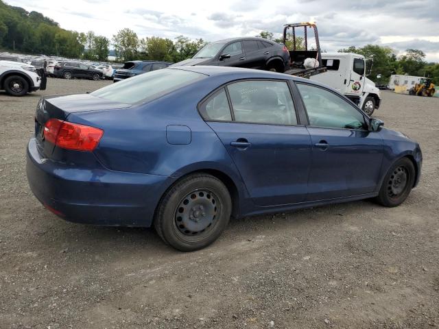 3VWDP7AJ4CM351005 - 2012 VOLKSWAGEN JETTA SE Bleu photo 3