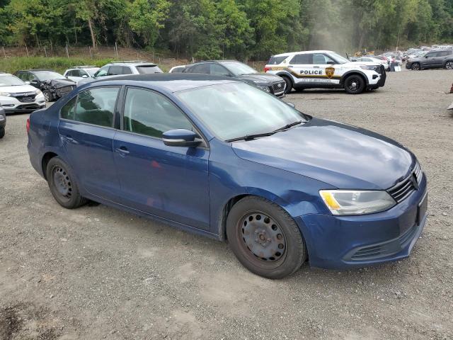 3VWDP7AJ4CM351005 - 2012 VOLKSWAGEN JETTA SE Bleu photo 4