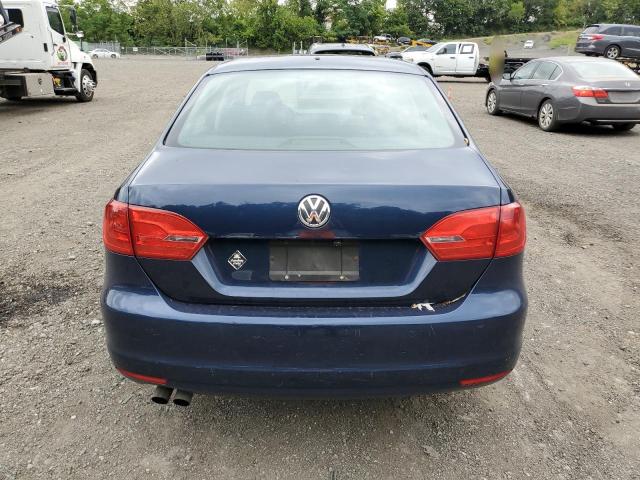 3VWDP7AJ4CM351005 - 2012 VOLKSWAGEN JETTA SE Bleu photo 6
