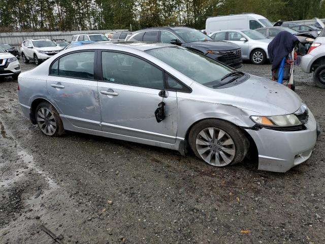 2HGFA16849H307840 - 2009 HONDA CIVIC EX SILVER photo 4