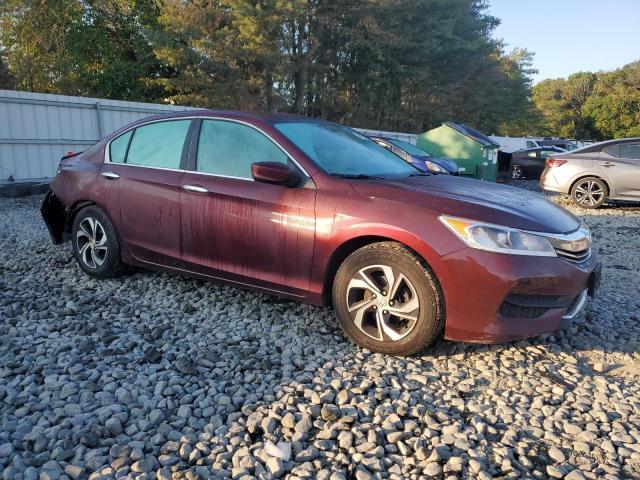 1HGCR2F36GA122920 - 2016 HONDA ACCORD LX BURGUNDY photo 4