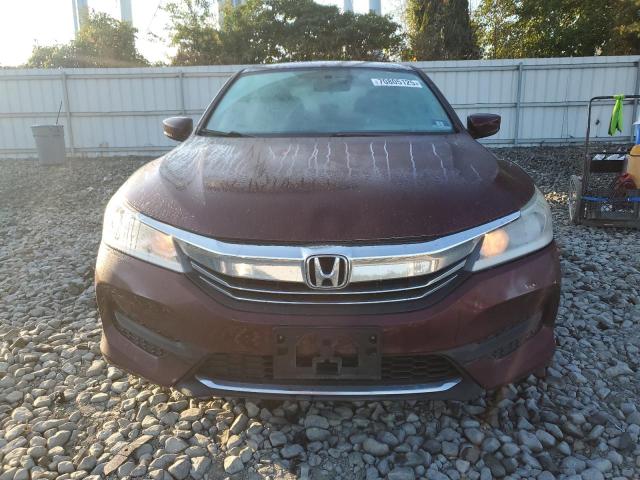 1HGCR2F36GA122920 - 2016 HONDA ACCORD LX BURGUNDY photo 5