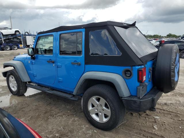 1J4BA3H13BL541379 - 2011 JEEP WRANGLER U SPORT Blau Foto 2