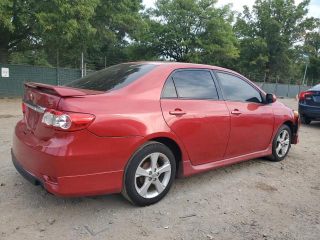 2T1BU4EE3CC869288 - 2012 TOYOTA COROLLA BASE 红色 照片 3