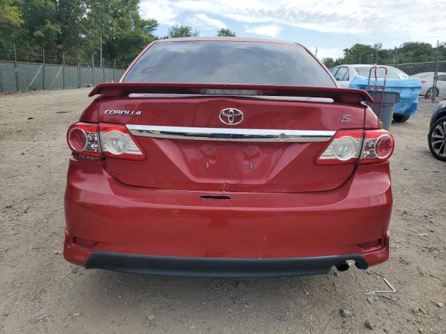 2T1BU4EE3CC869288 - 2012 TOYOTA COROLLA BASE 红色 照片 6