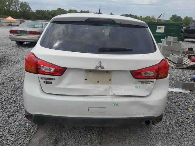JA4AP3AU6GZ041350 - 2016 MITSUBISHI OUTLANDER SPORT ES WHITE photo 6