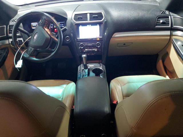 1FM5K8D81HGB14439 - 2017 FORD EXPLORER XLT WHITE photo 8