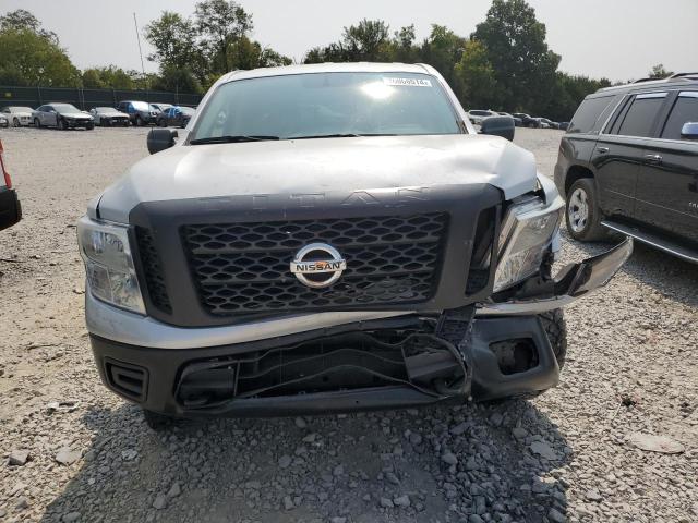 1N6AA1EJ0HN555731 - 2017 NISSAN TITAN S SILVER photo 5