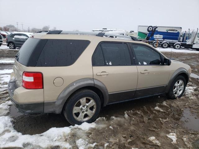 1FMZK02187GA04298 - 2007 FORD FREESTYLE SEL TAN photo 3