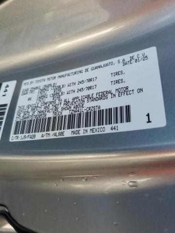 3TYJDAHN7ST020538 - 2025 TOYOTA TACOMA XTRACAB Серебристый фото 12