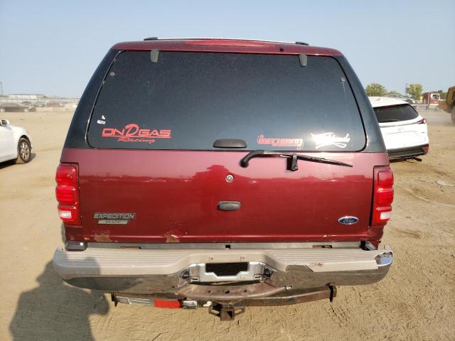 1FMRU17L3XLC05401 - 1999 FORD EXPEDITION BURGUNDY photo 6