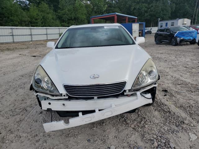 JTHBA30G965157363 - 2006 LEXUS ES 330 WHITE photo 5