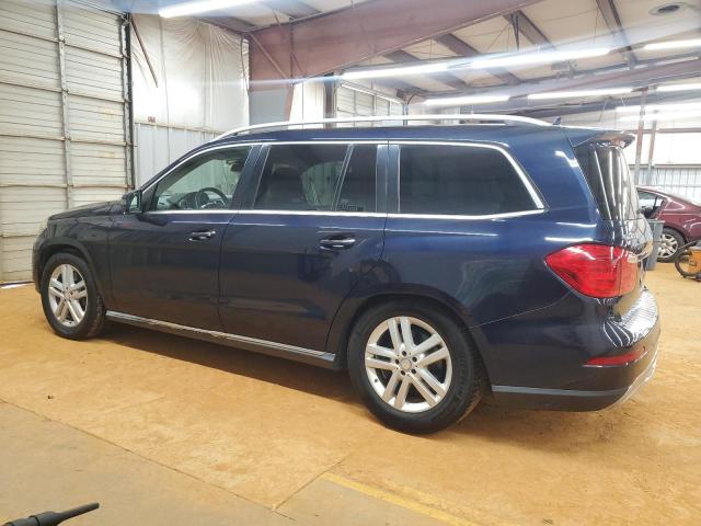 4JGDF7CEXEA277946 - 2014 MERCEDES-BENZ GL 450 4MATIC BLUE photo 2