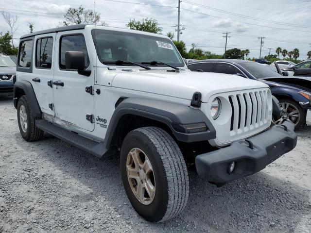 1C4HJXDN8LW346460 - 2020 JEEP WRANGLER UNLIMITED SPORT ვერცხლისფერი ფოტო 4