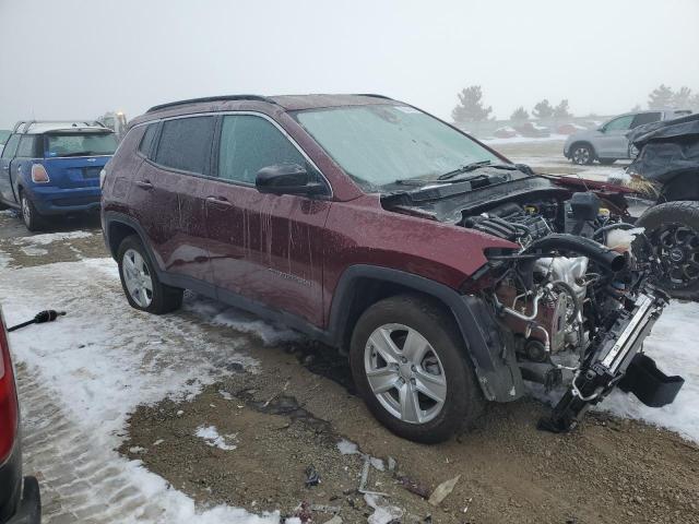 3C4NJDBB1NT120117 - 2022 JEEP COMPASS LATITUDE RED photo 4