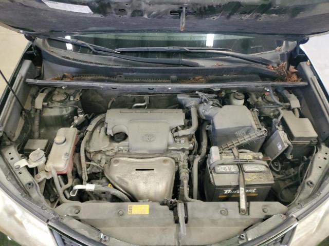 JTMRFREV3DD019610 - 2013 TOYOTA RAV4 XLE GREEN photo 12