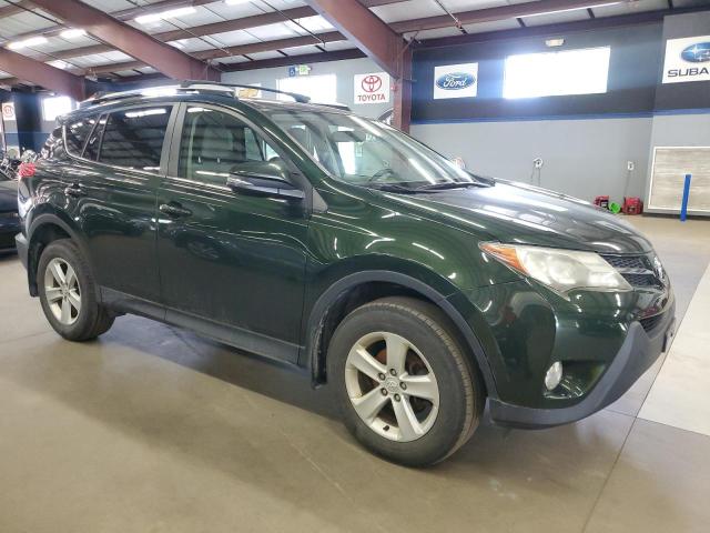 JTMRFREV3DD019610 - 2013 TOYOTA RAV4 XLE GREEN photo 4
